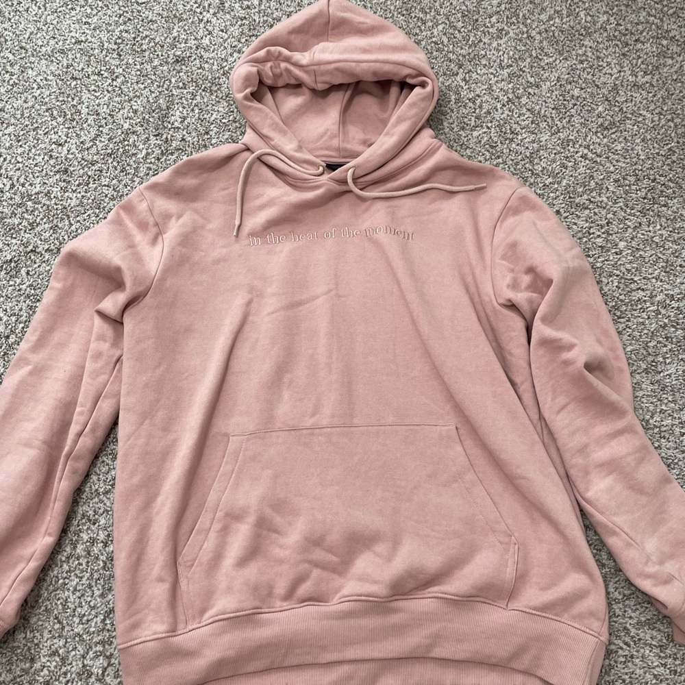 Unisex Light Pink H&M Hoodie